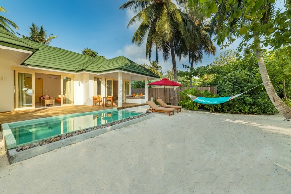 Two Bedroom Beach Residence with Pool